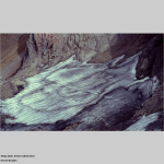 Weg über einen Gletscher