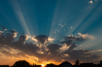 Himmel über Fränkisch-Crumbach