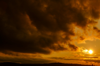 Himmel über Fränkisch-Crumbach